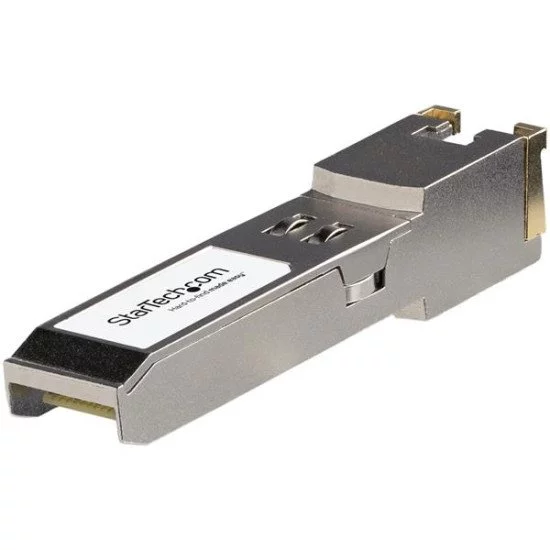 StarTech.com Module de transceiver SFP+ compatible HP JL563A - 100/1000/10000Base-TX StarTech.com Module de transceiver SFP+ compatible HP JL563A - 100/1000/10000Base-TX