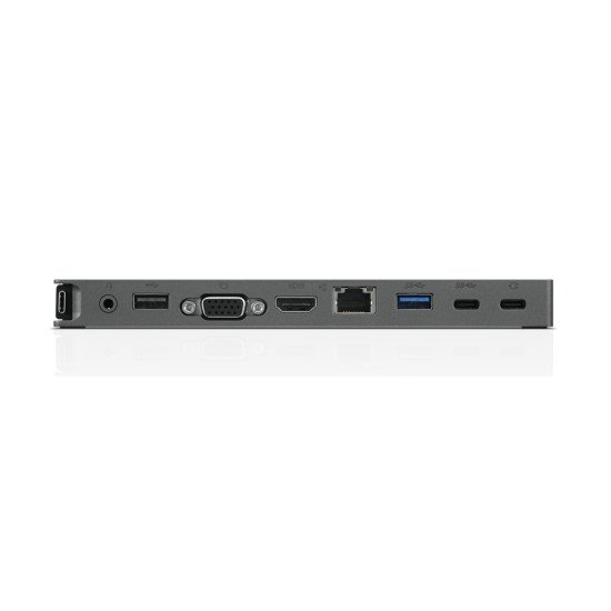 Lenovo USB-C Mini Dock Avec fil USB 3.2 Gen 1 (3.1 Gen 1) Type-C Gris