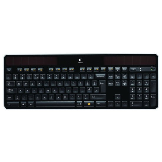 Logitech K750 Clavier RF sans fil Noir QWERTZ LU Noir Logitech K750 Clavier RF sans fil Noir QWERTZ LU Noir