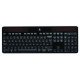 Logitech K750 Clavier RF sans fil Noir QWERTZ LU Noir