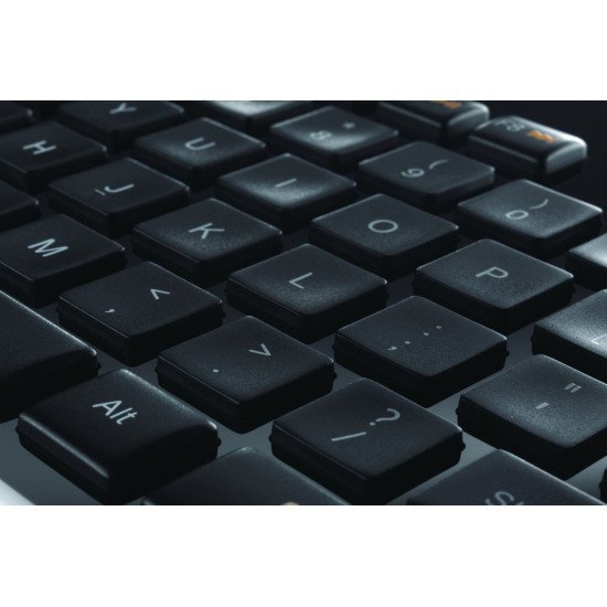 Logitech K750 Clavier RF sans fil Noir QWERTZ LU Noir Logitech K750 Clavier RF sans fil Noir QWERTZ LU Noir