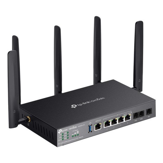 TP-Link Omada DR3650V-4G routeur sans fil Gigabit Ethernet Bi-bande (2,4 GHz / 5 GHz) Noir TP-Link Omada DR3650V-4G routeur sans fil Gigabit Ethernet Bi-bande (2,4 GHz / 5 GHz) Noir