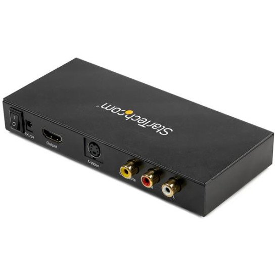 StarTech.com Convertisseur vidéo composite et S-Video vers HDMI avec audio - 720p