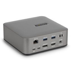 StarTech.com 215UE-TB5USB4DOCK station d'accueil Avec fil Thunderbolt 5 Gris