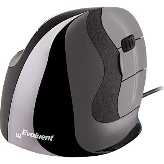 Evoluent VerticalMouse D Medium souris Droitier USB Type-A Laser