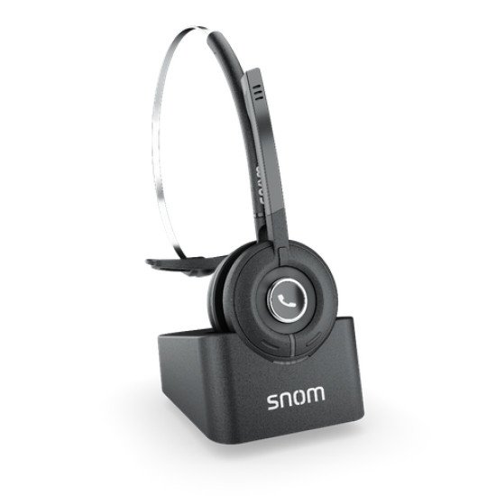 Snom A190 Casque Sans fil Arceau Bureau/Centre d'appels Noir Snom A190 Casque Sans fil Arceau Bureau/Centre d'appels Noir