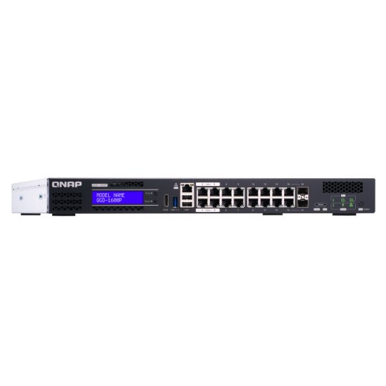 QNAP QGD-1600P Géré Gigabit Ethernet (10/100/1000) 