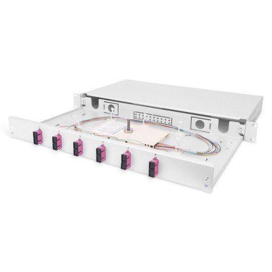 Digitus Fiber Optic Splice Box, equipped, SC, OM4