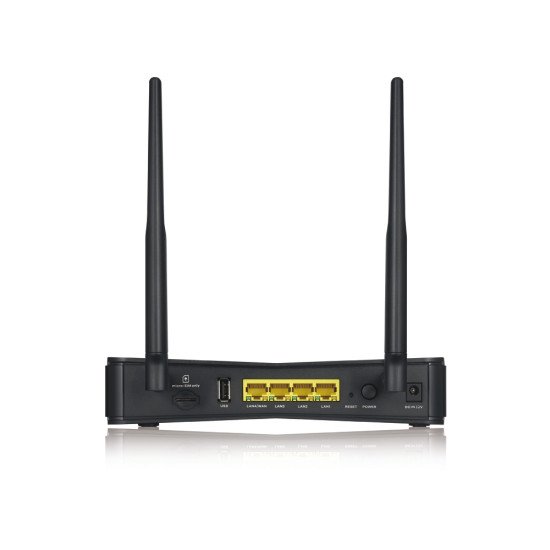 Zyxel LTE3301-PLUS routeur sans fil Bi-bande (2,4 GHz / 5 GHz) Gigabit Ethernet 3G 4G Noir