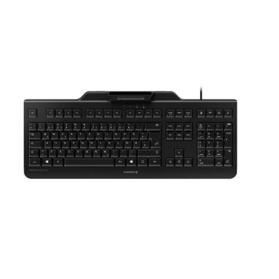 CHERRY SECURE BOARD 1.0 clavier USB QWERTZ Allemand Noir