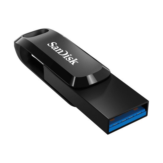 Sandisk Ultra Dual Drive Go lecteur USB flash 64 Go USB Type-A / USB Type-C 3.2 Gen 1 (3.1 Gen 1) Noir