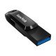 Sandisk Ultra Dual Drive Go lecteur USB flash 64 Go USB Type-A / USB Type-C 3.2 Gen 1 (3.1 Gen 1) Noir