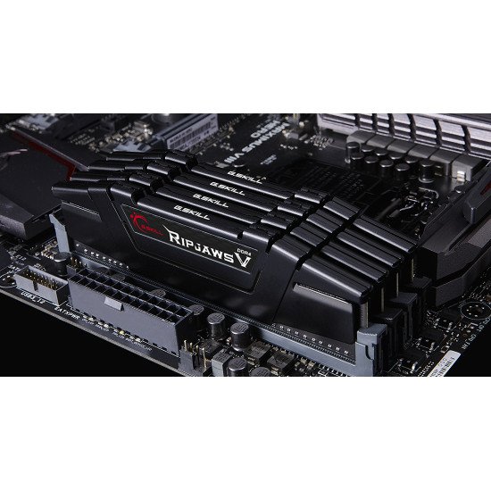 G.Skill Ripjaws V F4-3200C16Q-128GVK module de mémoire 128 Go 4 x 32 Go DDR4 G.Skill Ripjaws V F4-3200C16Q-128GVK module de mémoire 128 Go 4 x 32 Go DDR4