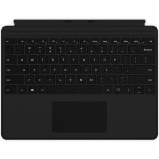 Microsoft Surface Pro X Keyboard clavier pour téléphones portables AZERTY Belge Noir