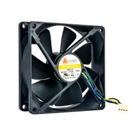 QNAP FAN-9CM-T01 système de refroidissement d'ordinateur Universel Ventilateur 9,2 cm Noir