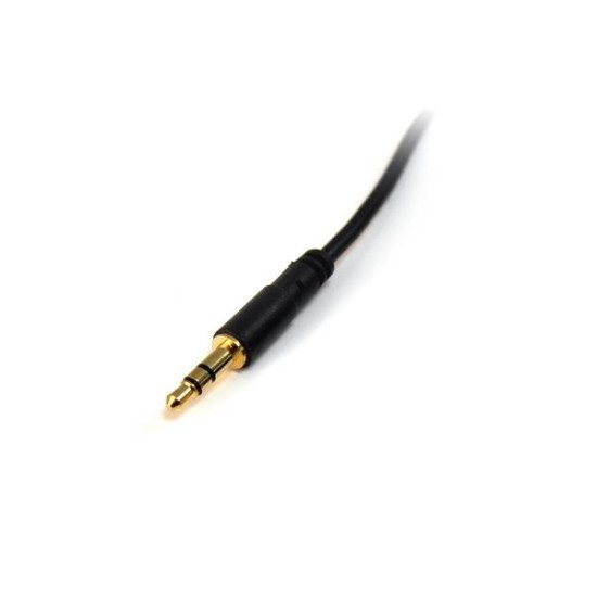 StarTech.com Câble slim audio stéréo de 3,5 mm (M/M) - 1,8 m - Connecteurs plaqués en or