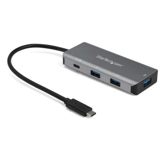 StarTech.com Hub USB-C à 4 ports avec Power Delivery 100 W - 3 ports USB-A, 1 port USB-C - 10 Gbps