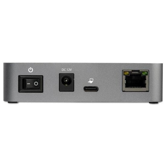 StarTech.com Hub USB-C à 3 ports - 10 Gbps - Avec 2 ports USB-A, 1 port USB-C et 1 port GbE