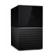 Western Digital My Book Duo disque dur externe 44000 Go Noir