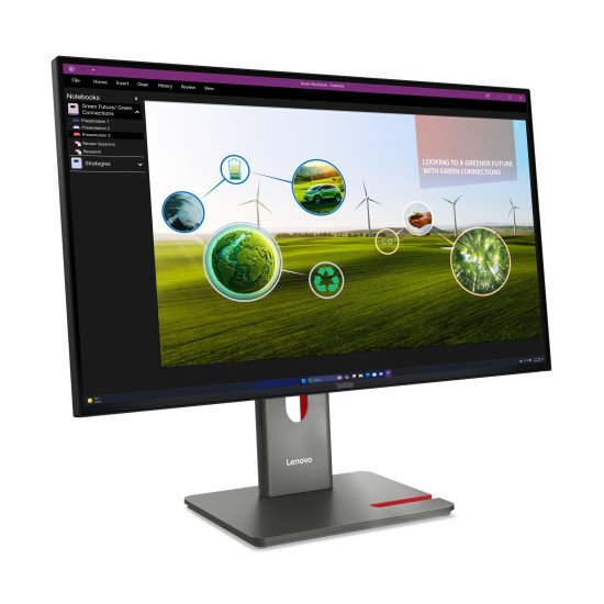Lenovo ThinkVision P27Q-40 LED display 68,6 cm (27") 2560 x 1440 pixels Quad HD Noir Lenovo ThinkVision P27Q-40 LED display 68,6 cm (27") 2560 x 1440 pixels Quad HD Noir