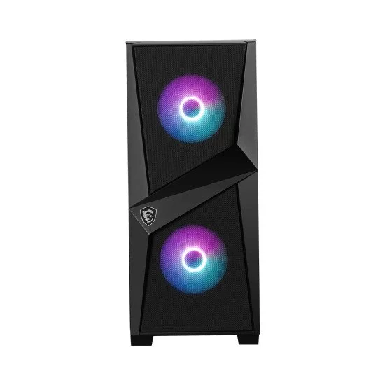 MSI MAG FORGE 100R Boitier PC Noir, Transparent MSI MAG FORGE 100R Boitier PC Noir, Transparent
