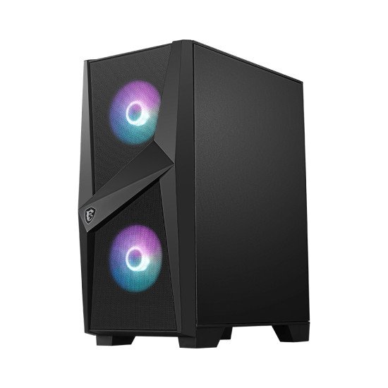 MSI MAG FORGE 100R Boitier PC Noir, Transparent MSI MAG FORGE 100R Boitier PC Noir, Transparent