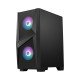 MSI MAG FORGE 100R Boitier PC Noir, Transparent MSI MAG FORGE 100R Boitier PC Noir, Transparent