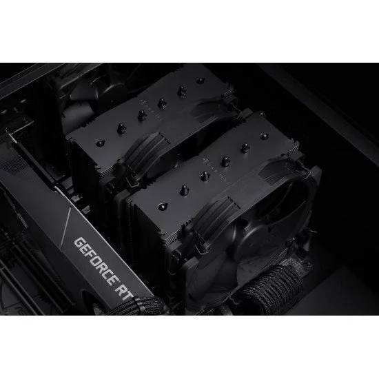 Noctua NH-D15 chromax.black Processeur Refroidisseur 15 cm Noir Noctua NH-D15 chromax.black Processeur Refroidisseur 15 cm Noir
