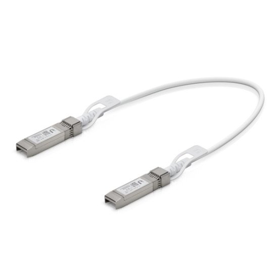 Ubiquiti Networks UC-DAC-SFP+ câble de réseau Blanc 0,5 m