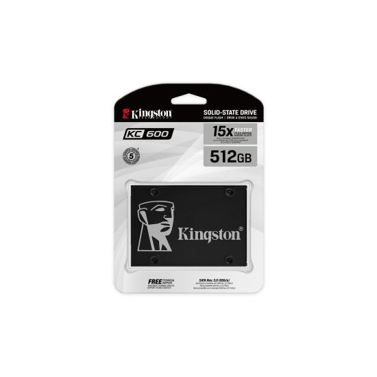 Kingston Technology KC600 disque SSD 2.5 1024 Go
