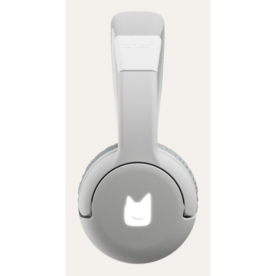 tonies 10003273 casque Casques Sans fil Arceau Musique/Quotidien USB Type-C Bluetooth Gris, Blanc