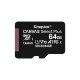 Kingston carte MicroSDHC 64 go Classe 10 UHS-I (Pack de 3)