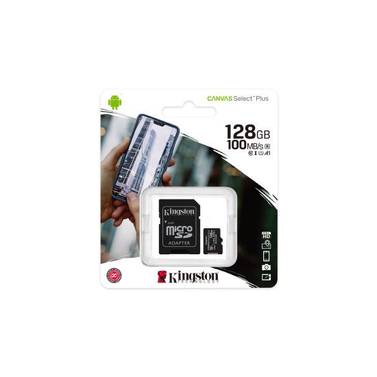 Kingston carte MicroSDXC 128 Go Classe 10 UHS-I