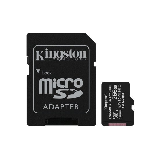 Kingston carte MicroSDXC 256 Go Classe 10 UHS-I