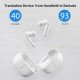 Timekettle M3 Translator Casque Sans fil Ecouteurs Appels/Musique Bluetooth Blanc