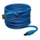 Tripp Lite U324-010 câble USB USB 3.2 Gen 1 (3.1 Gen 1) 3,05 m USB A 5 Gbit/s Bleu