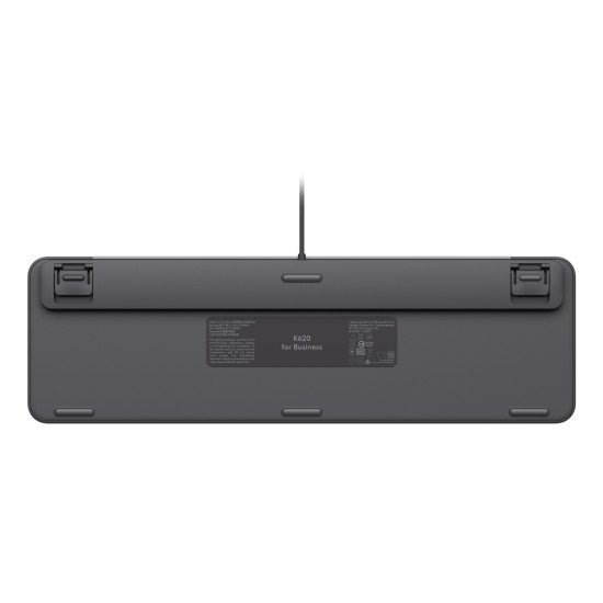 Logitech Signature Slim Wired K620 for Business clavier Universel USB QWERTY US International Graphite