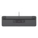 Logitech Signature Slim Wired K620 for Business clavier Universel USB QWERTY US International Graphite