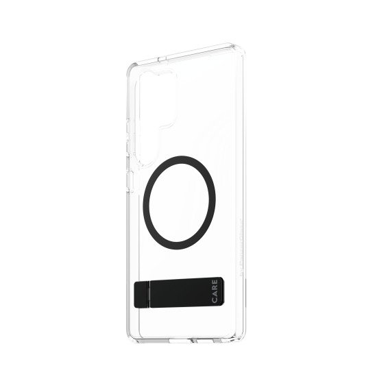 PanzerGlass CARE by ® Feature Case Transparent w. Black Kickstand & Qi Compatible Samsung Galaxy S25 Ultra coque de protection pour téléphones portables Housse PanzerGlass CARE by ® Feature Case Transparent w. Black Kickstand & Qi Compatible Samsung Galaxy S25 Ultra coque de protection pour téléphones portables Housse