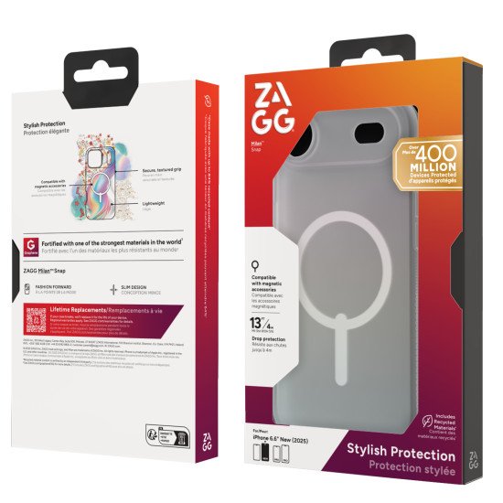 ZAGG Milan Snap coque de protection pour téléphones portables 16,5 cm (6.5") Housse Multicolore ZAGG Milan Snap coque de protection pour téléphones portables 16,5 cm (6.5") Housse Multicolore