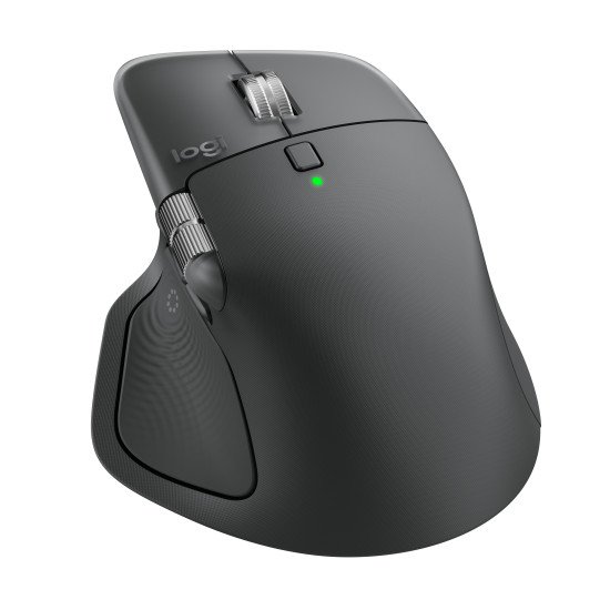 Logitech MX Master 4 souris Bureau Droitier RF sans fil + Bluetooth Laser 8000 DPI