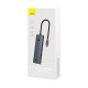 Baseus ULTRAJOY 7 İN 1 MULTİFONKSİYONEL HUB ADAPTÖR-UZAY GRİ station d'accueil Avec fil E-Port Baseus ULTRAJOY 7 İN 1 MULTİFONKSİYONEL HUB ADAPTÖR-UZAY GRİ station d'accueil Avec fil E-Port