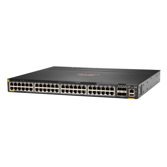 HPE Aruba 6300M Géré L3 Gigabit Ethernet (10/100/1000) Connexion Ethernet, supportant l'alimentation via ce port (PoE) 1U Gris