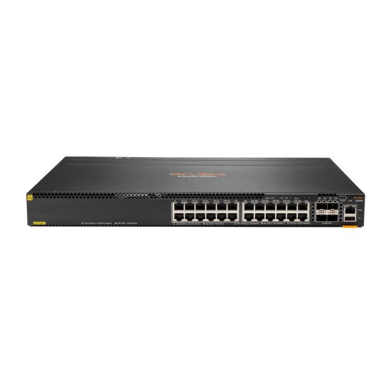 HPE Aruba 6300M Géré L3 Gigabit Ethernet (10/100/1000) Connexion Ethernet, supportant l'alimentation via ce port (PoE) 1U Gris