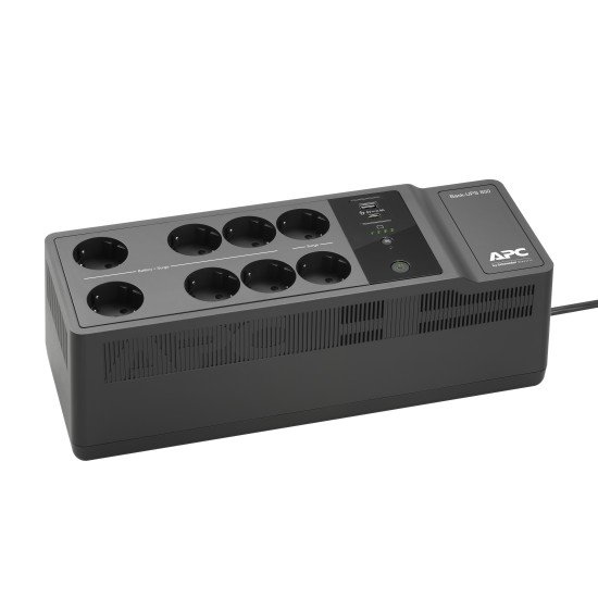 APC Back-UPS 850VA 230V USB Type-C and A charging ports - (Offline-) USV - USB Typ C alimentation d'énergie non interruptible Veille 800 VA 520 W