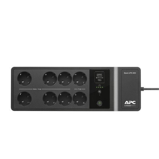 APC Back-UPS 850VA 230V USB Type-C and A charging ports - (Offline-) USV - USB Typ C alimentation d'énergie non interruptible Veille 800 VA 520 W