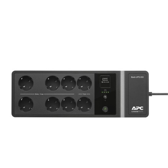 APC Back-UPS 650VA 230V 1 USB charging port - (Offline-) USV alimentation d'énergie non interruptible Veille 400 W