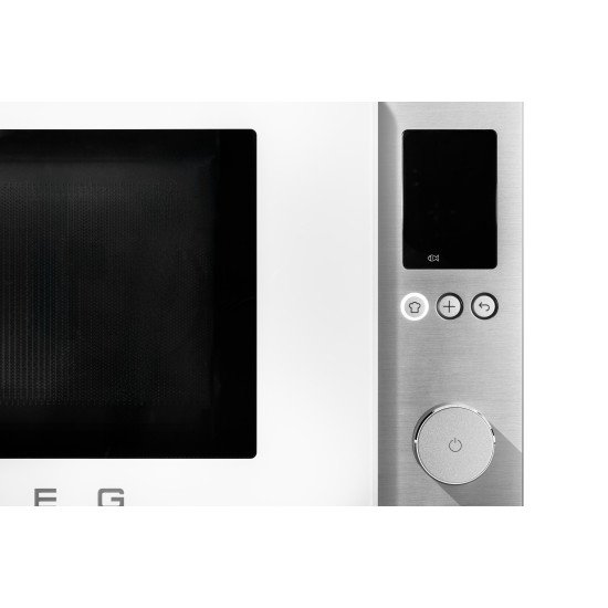 Smeg MOC02WHMEU micro-onde Blanc Micro-onde combiné Comptoir 27 L 1450 W