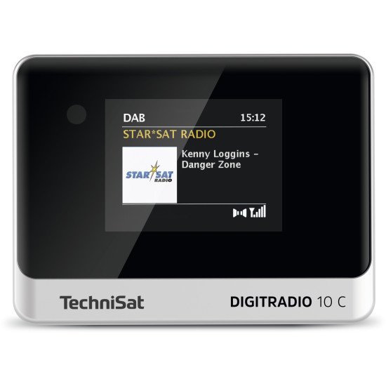 TechniSat DIGITRADIO 10 C Personnel Analogique et numérique Noir, Argent