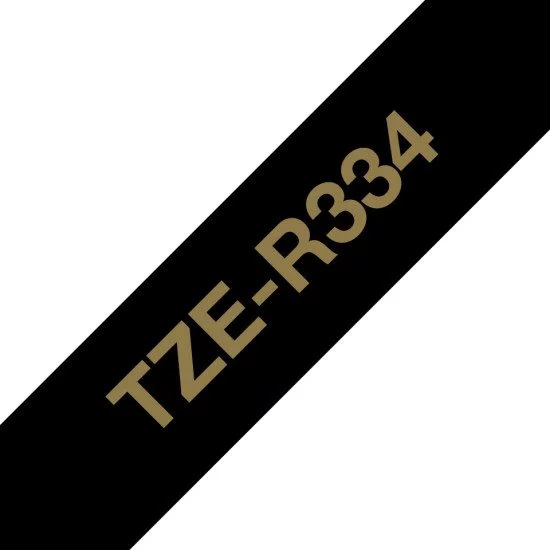 Brother TZE-R334 ruban d'impression Or Brother TZE-R334 ruban d'impression Or